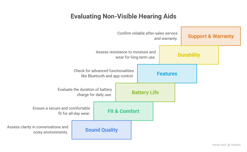 How we evaluate the best non visible hearing aids